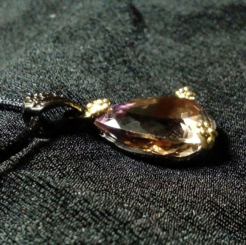 GIFT. Amethyst/Citrine  925. Ametrine. - Picture 7 of 12